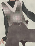 Slender Figure Poster – Poster und Kunstdruck