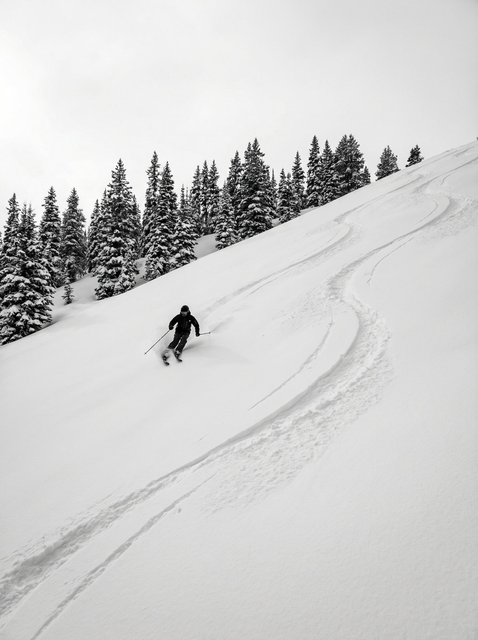 Poster in black frame