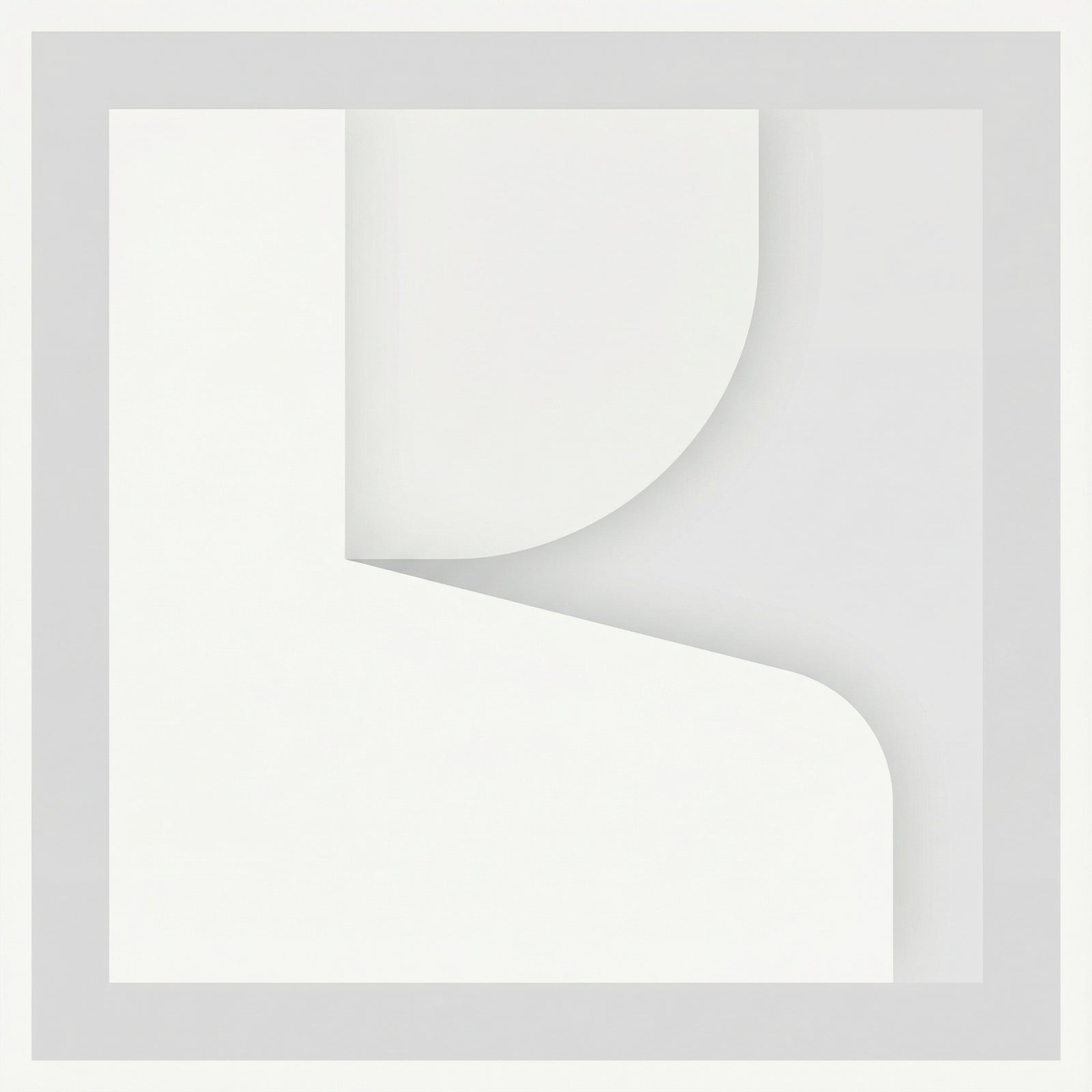 Poster in black frame