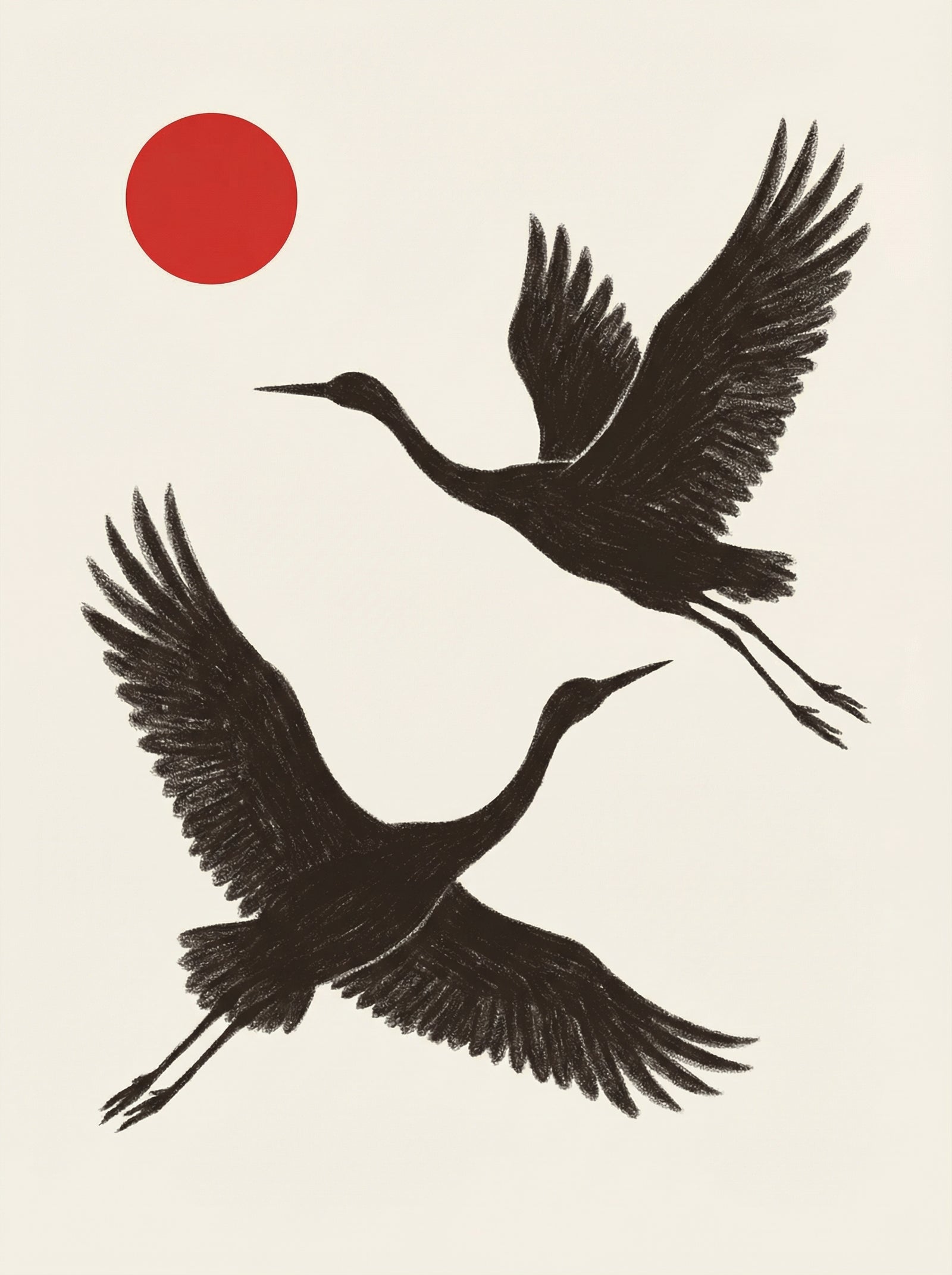 Poster in black frame