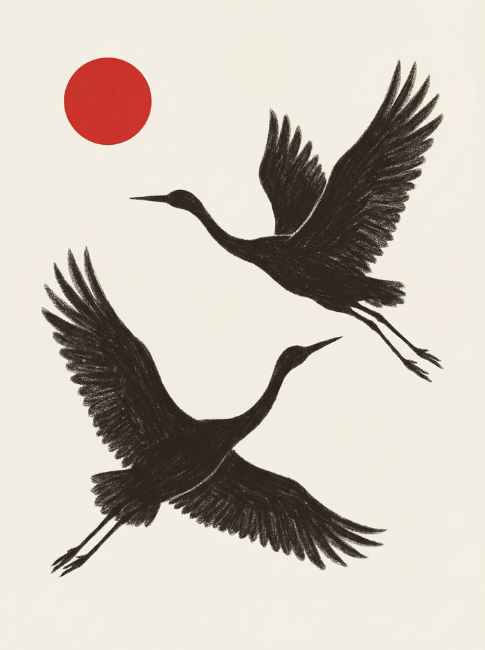 Poster in black frame