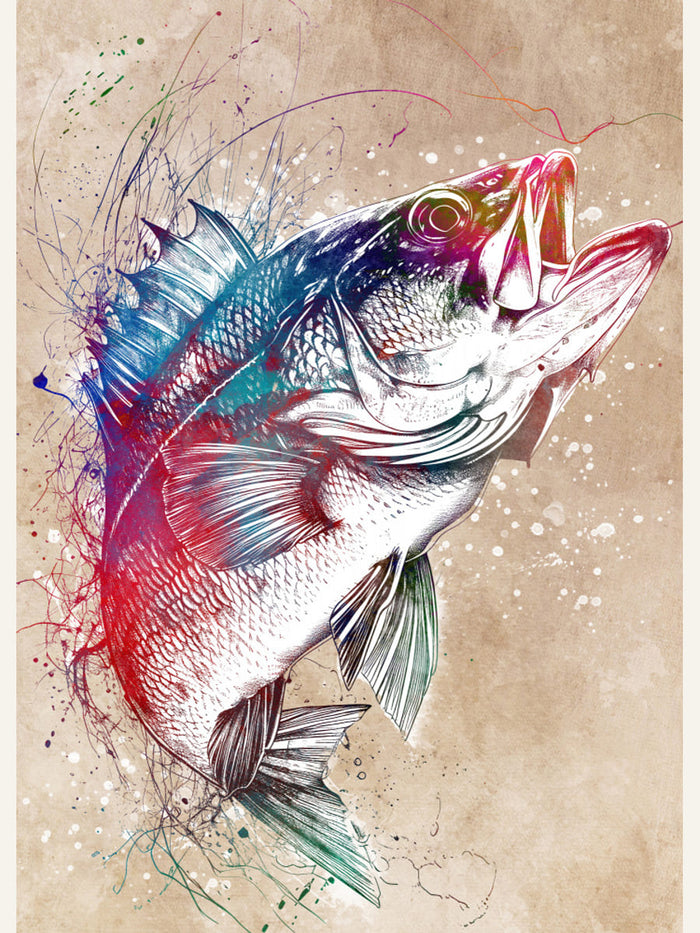 Sport Fishing Poster – poster and art print