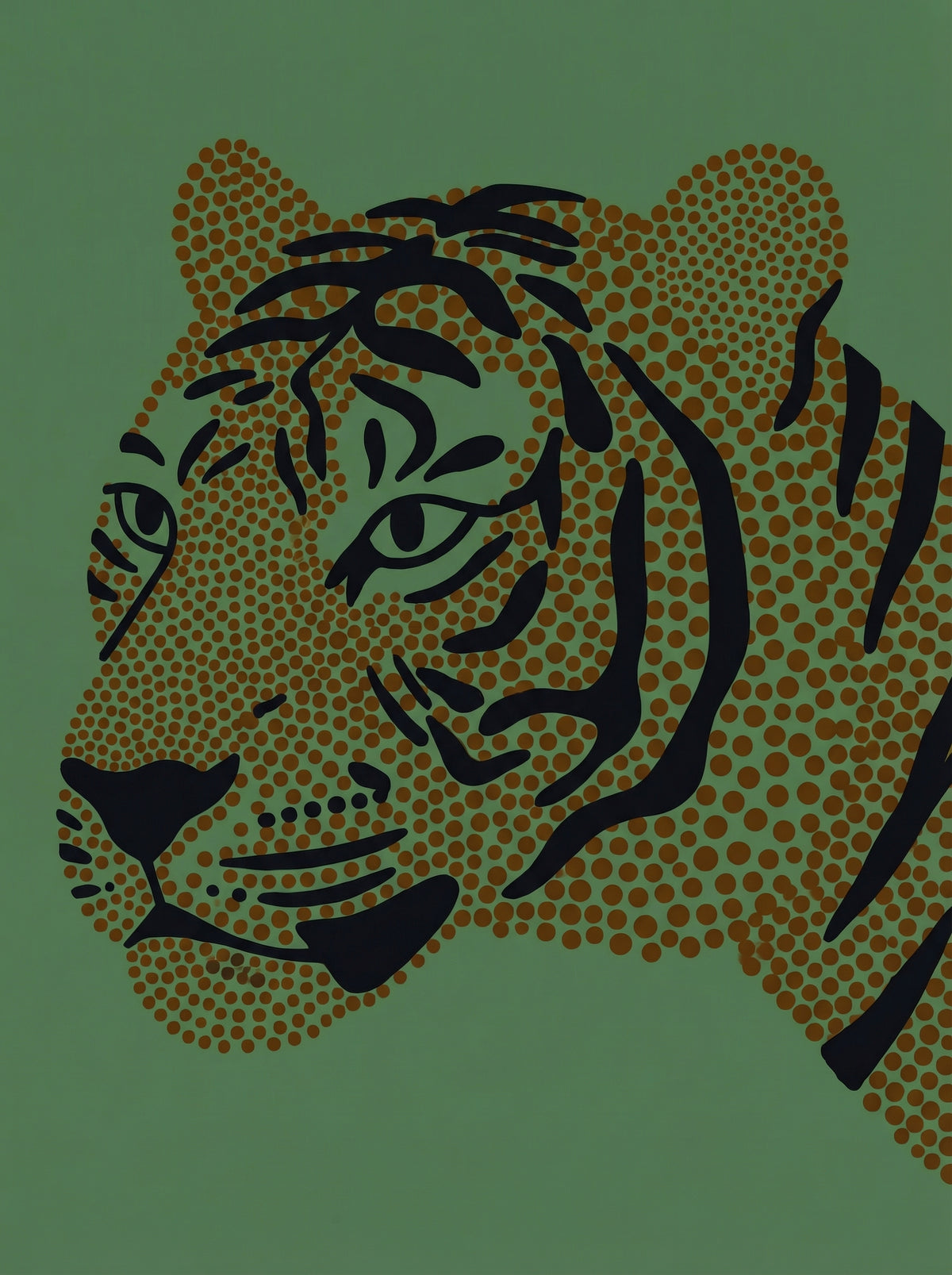 Poster in black frame