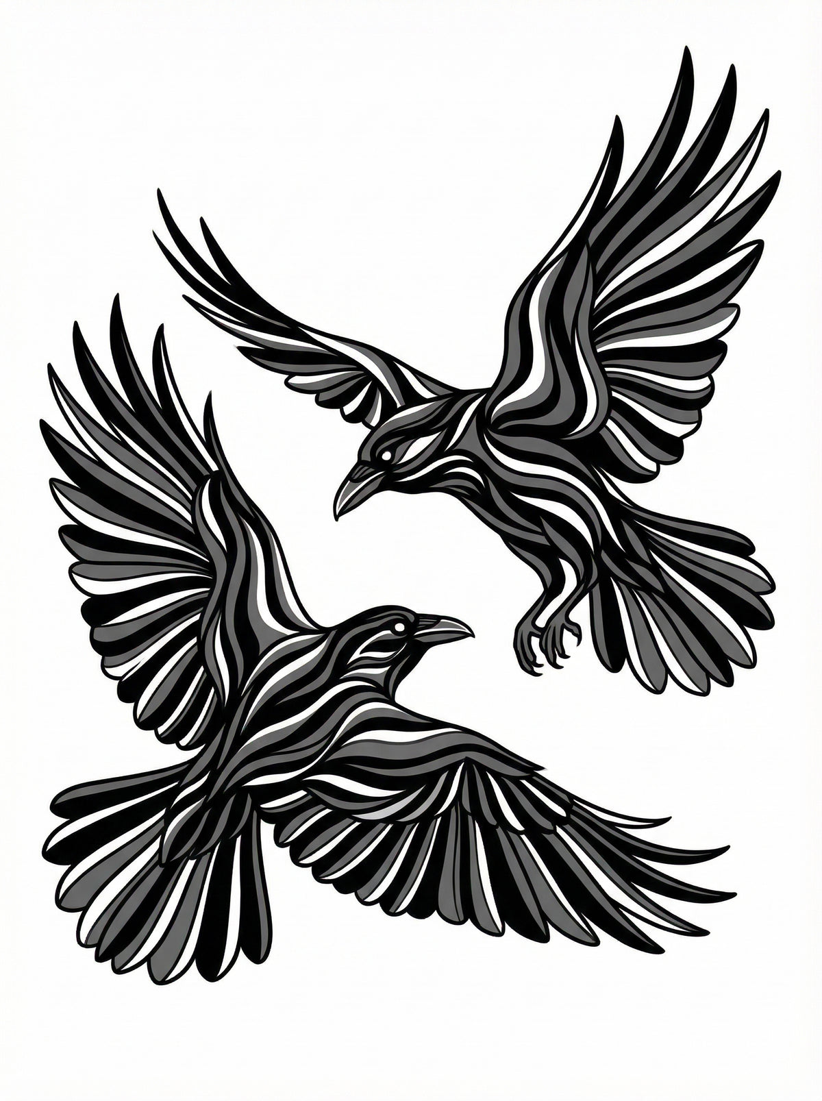 Poster in black frame