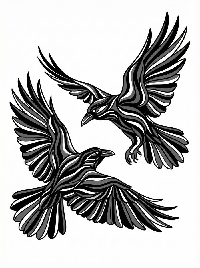 Poster in black frame