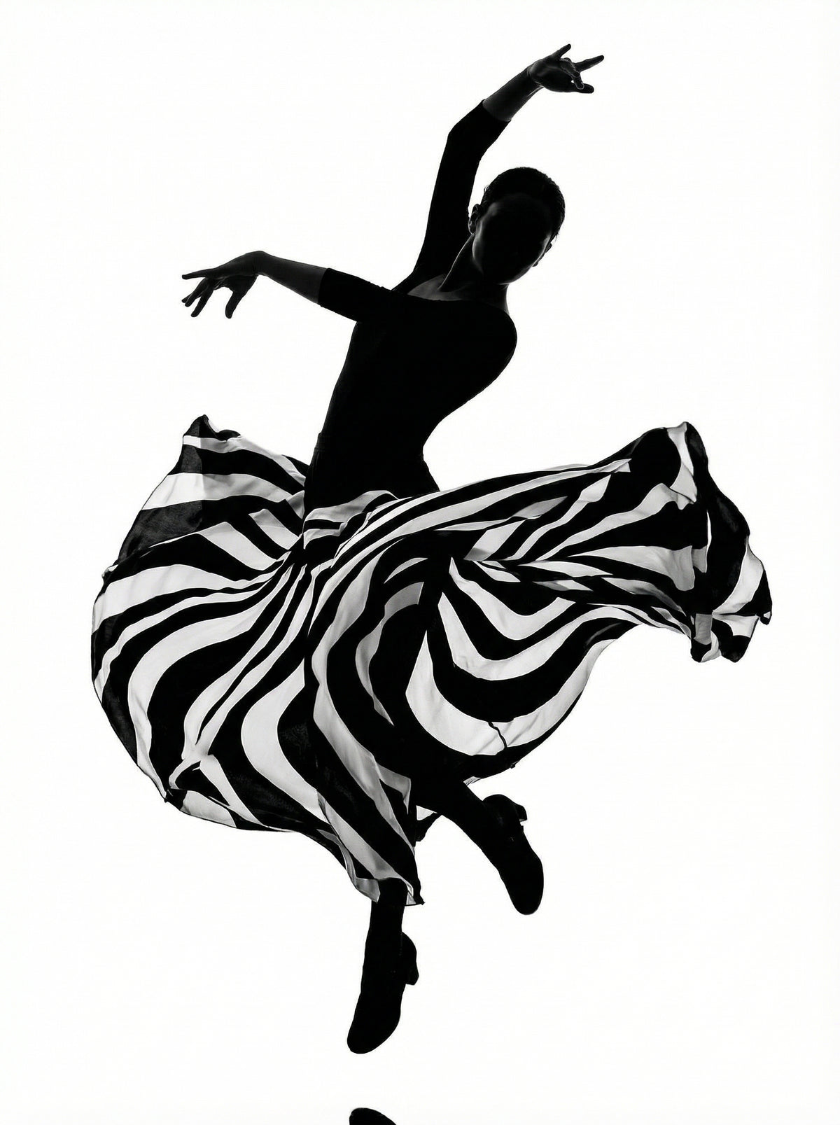 Poster in black frame