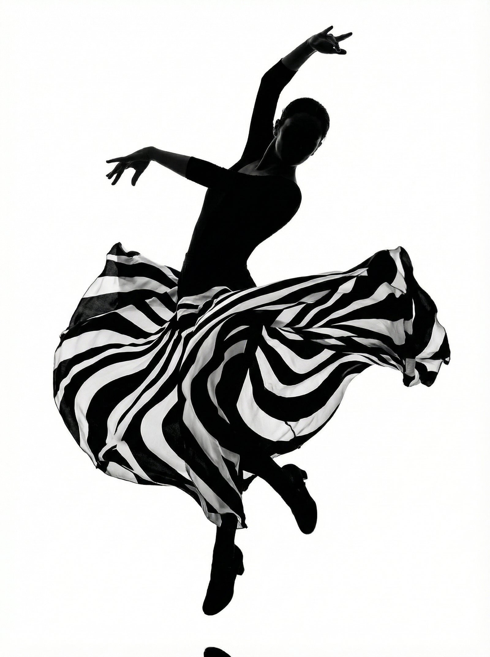 Poster in black frame
