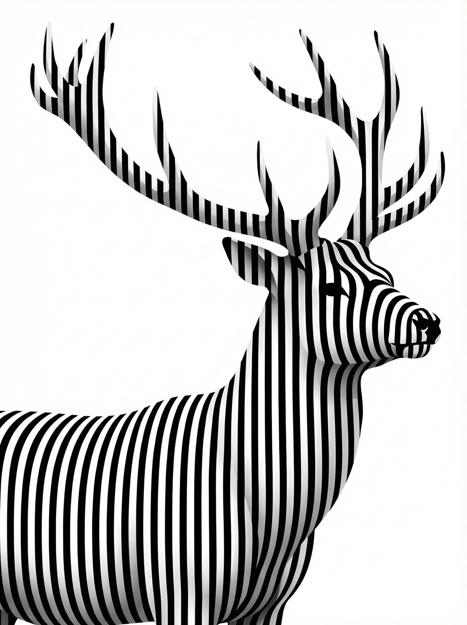 Poster in black frame