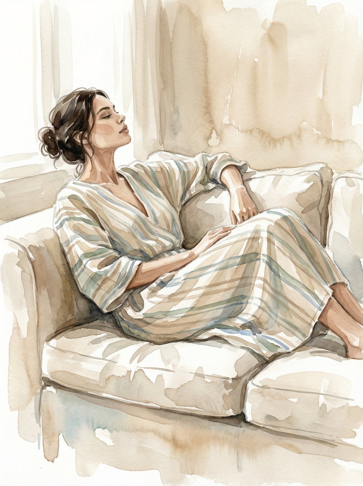 Poster in black frame