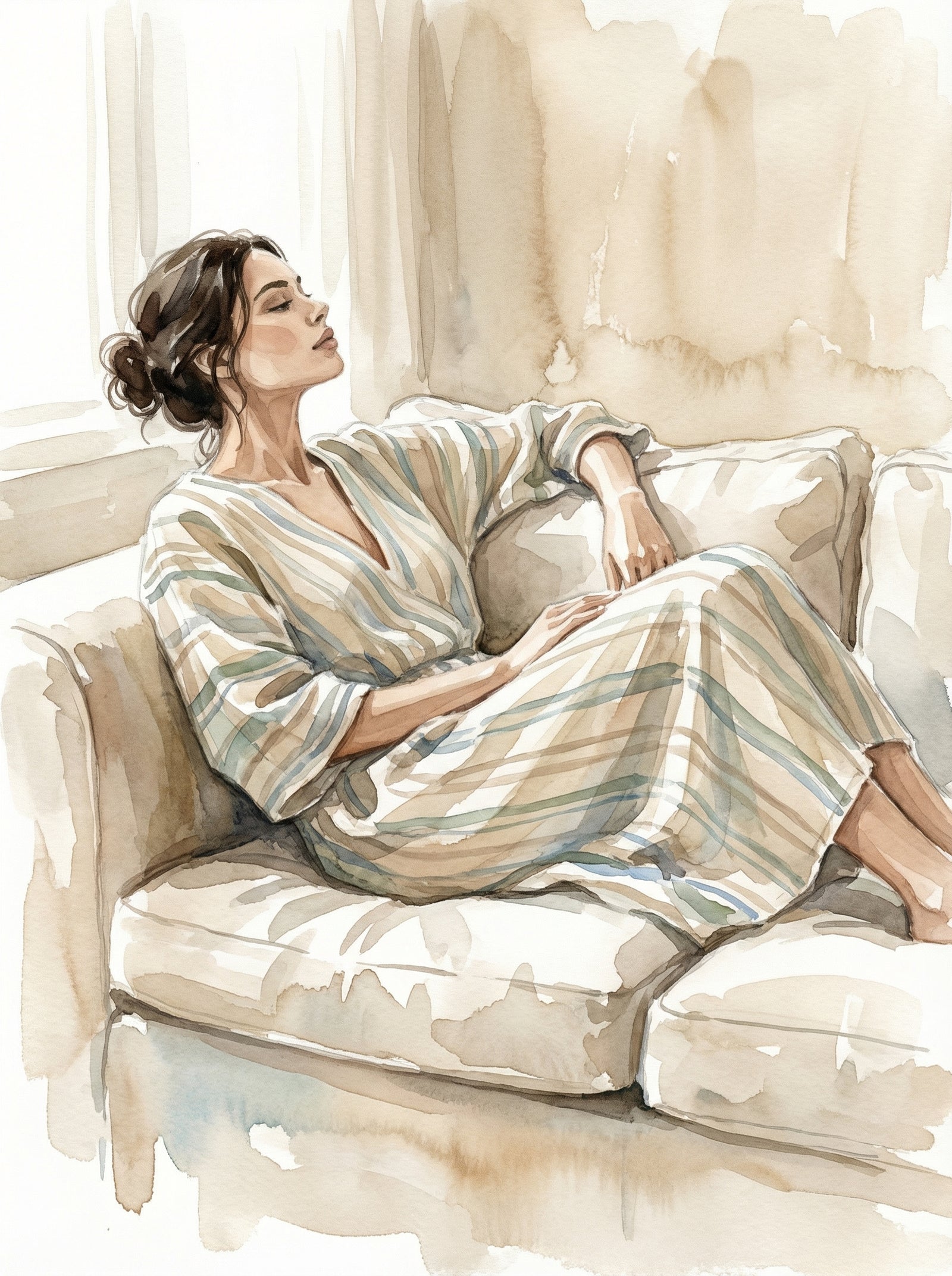 Poster in black frame