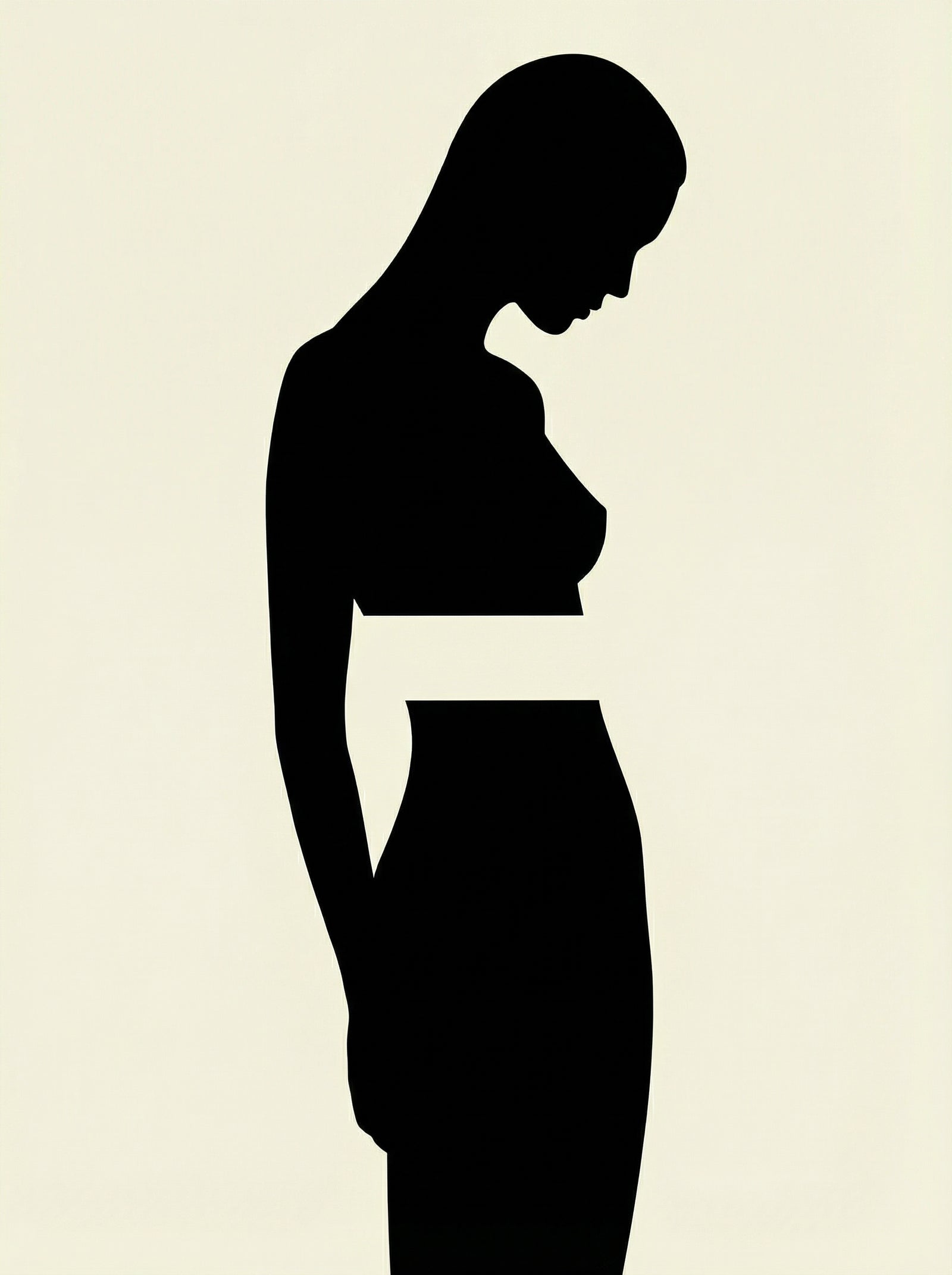 Poster in black frame