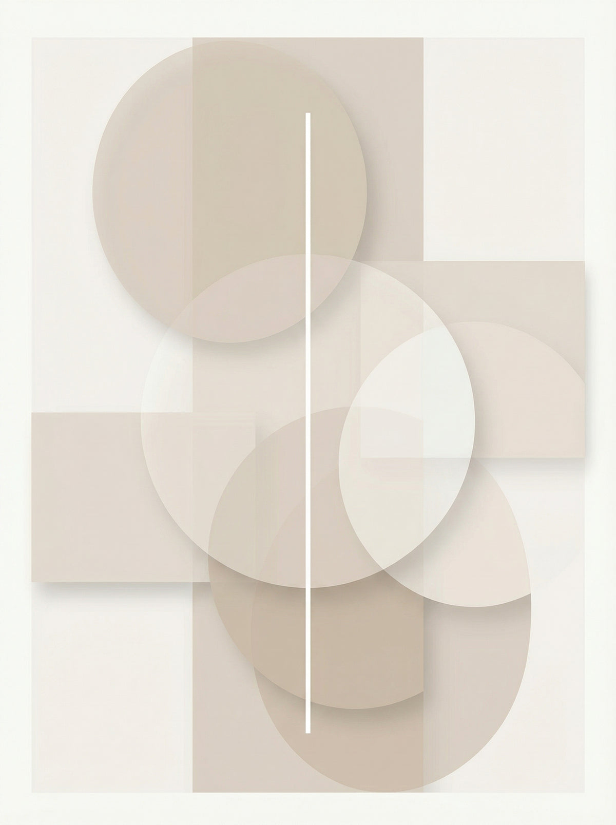 Poster in black frame