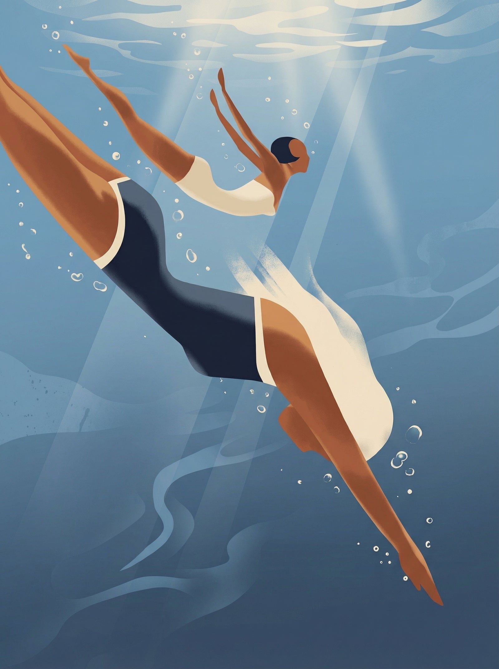 Poster in black frame