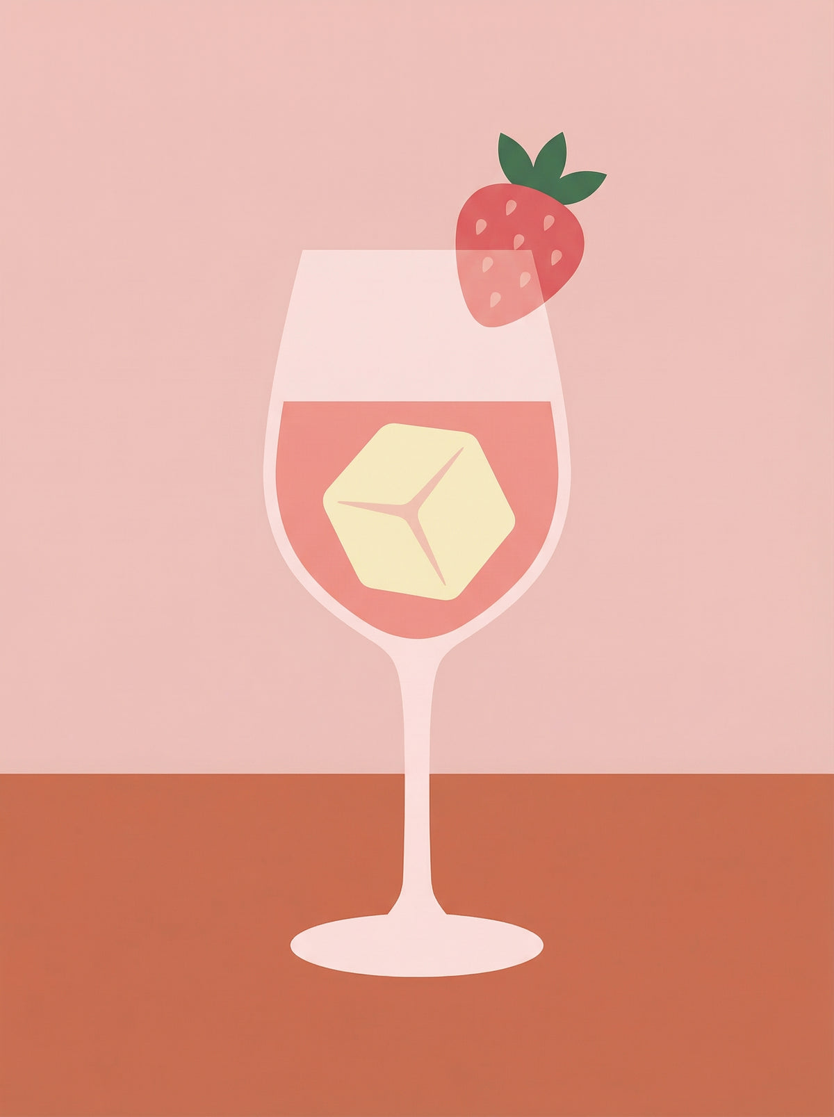 Poster in black frame