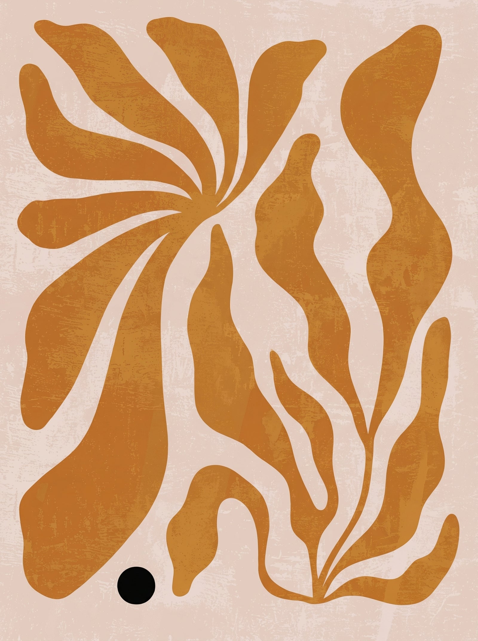 Poster in black frame