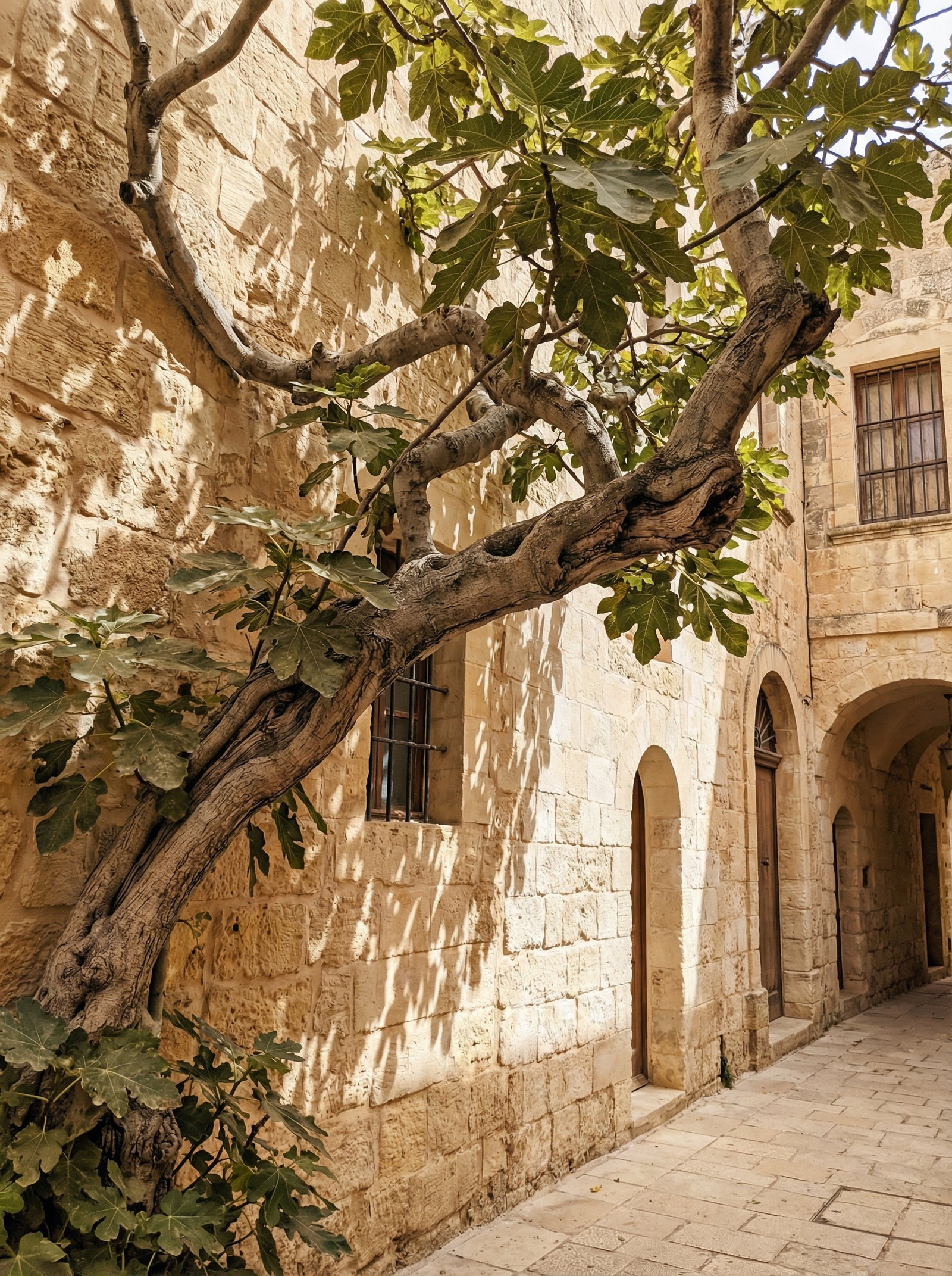 Poster in black frame