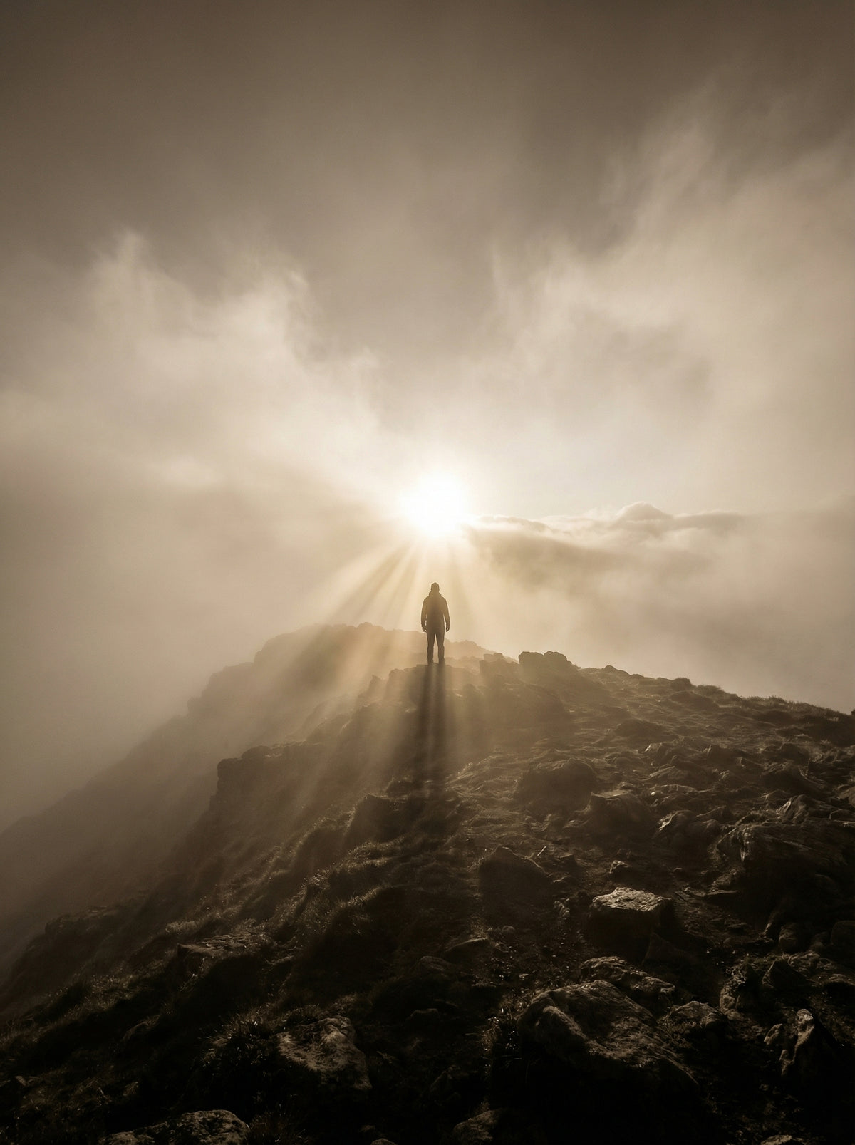 Poster in black frame