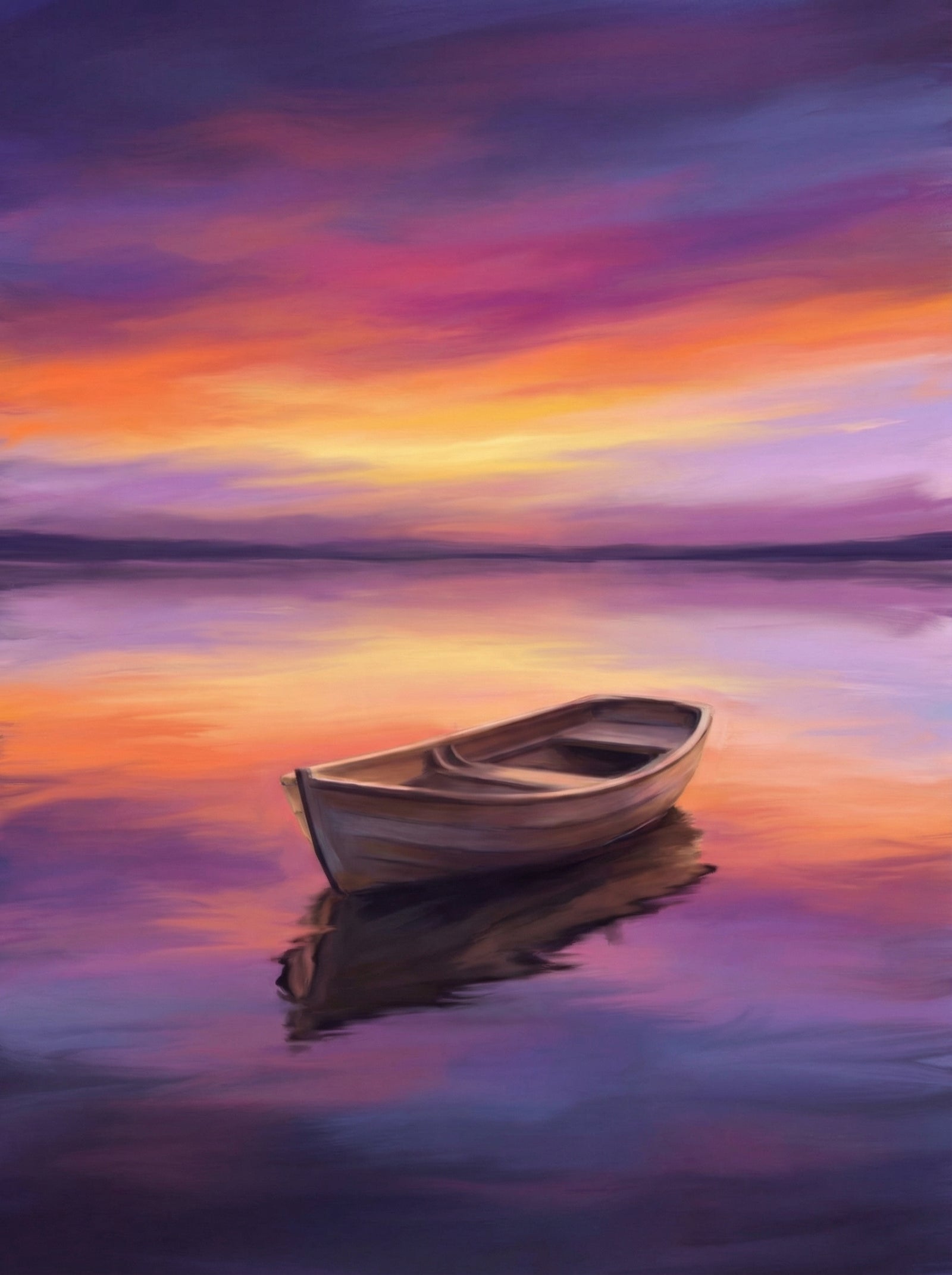 Poster in black frame