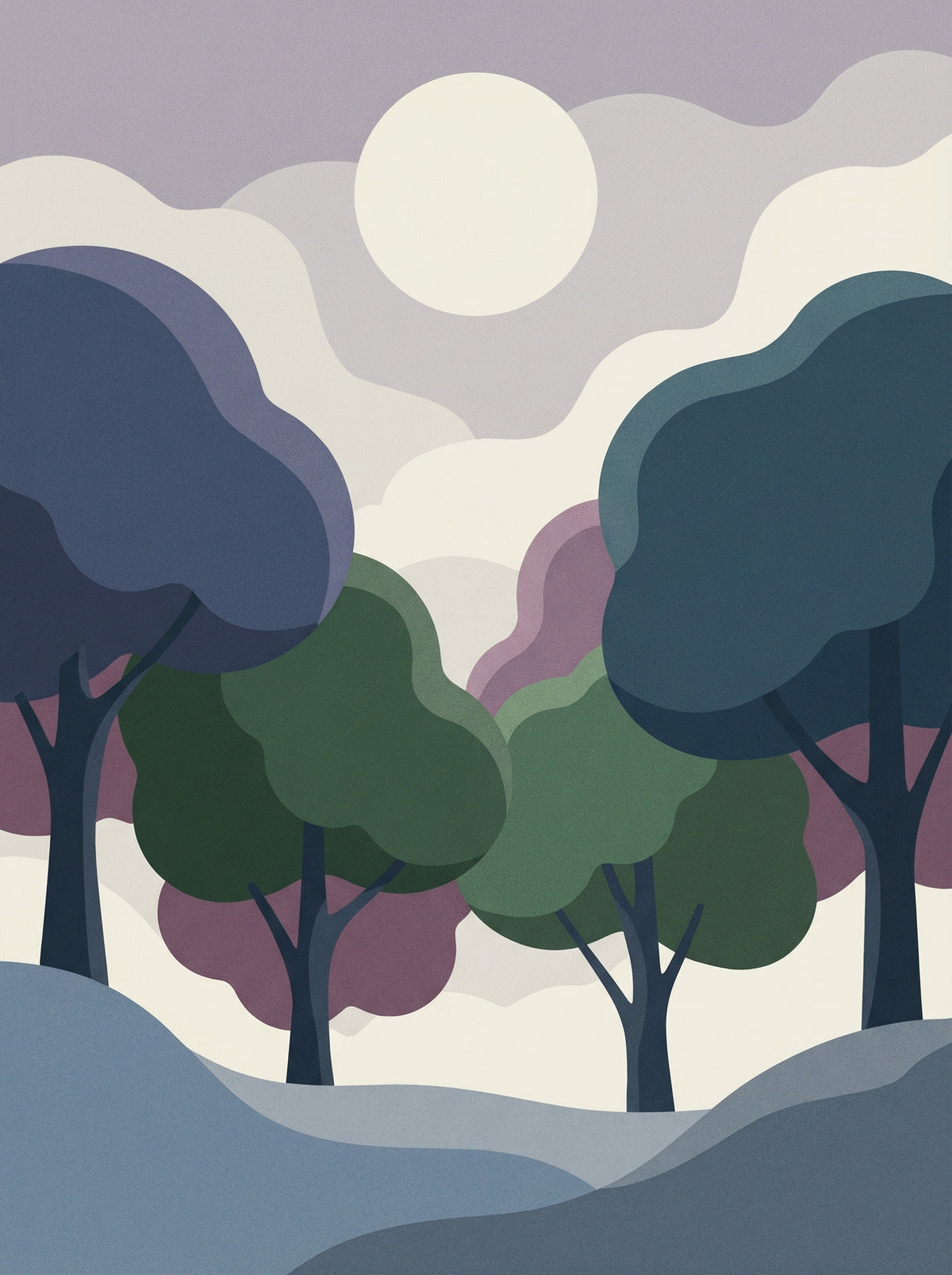 Poster in black frame