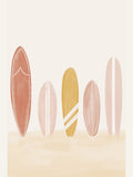 Surfboards Ratio2x3 Poster – poster and art print