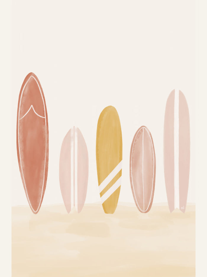 Surfboards Ratio2x3 Poster – poster and art print