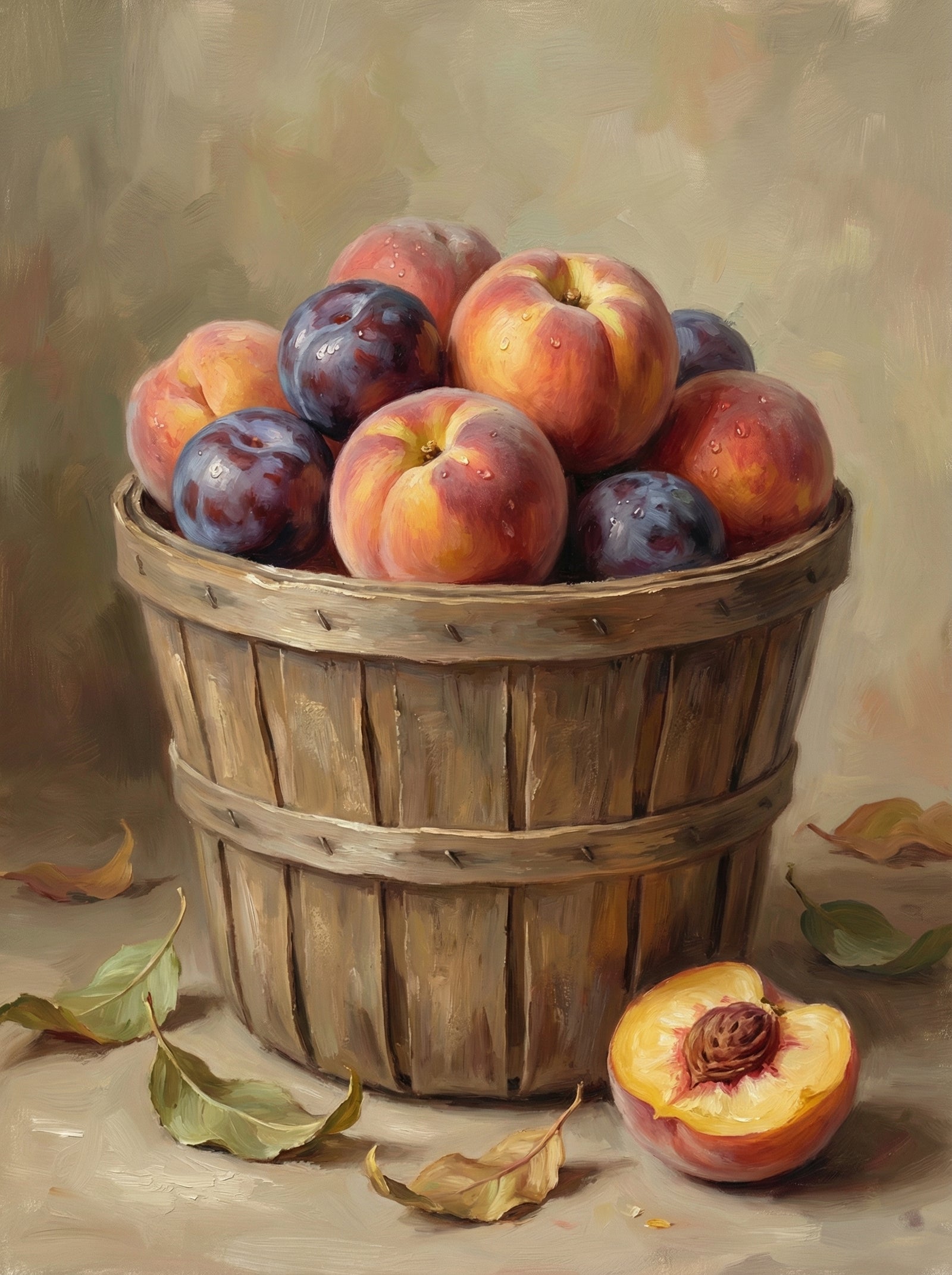 Poster in black frame