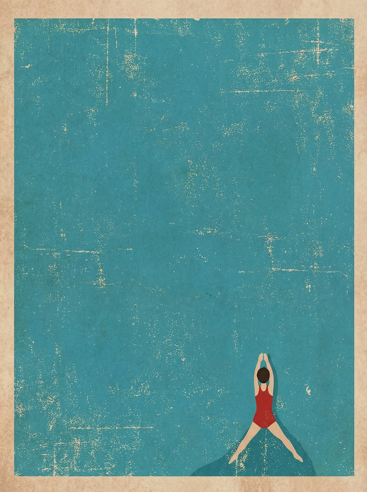 Poster in black frame