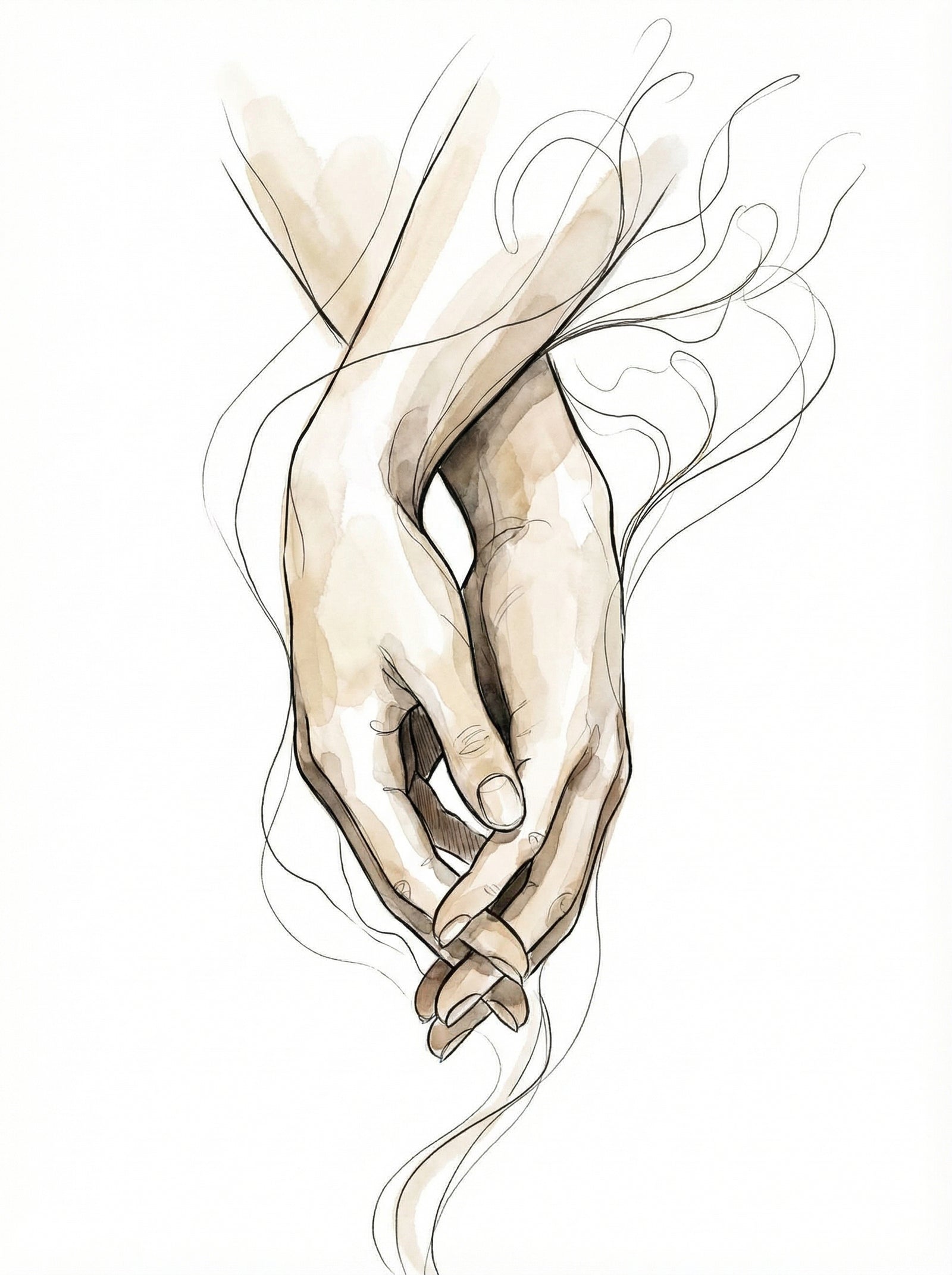 Poster in black frame