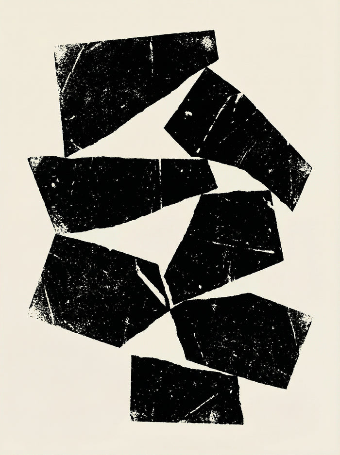 Poster in black frame