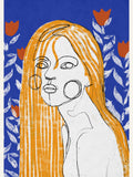Póster The Tulip Girl – póster e impresión artística