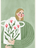 The Woman With He Vase Poster – plakat og kunsttryk