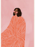 The Woman With the Swirls Poster – poster and art print