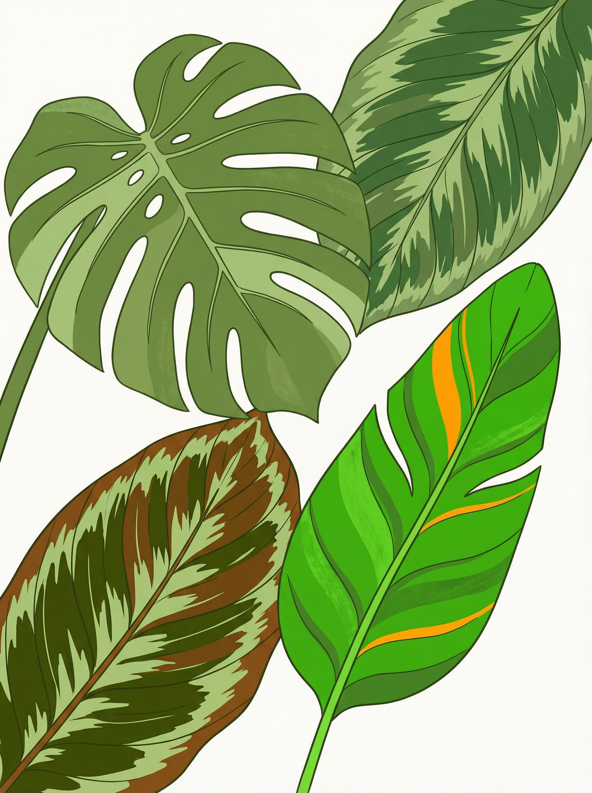 Poster in black frame