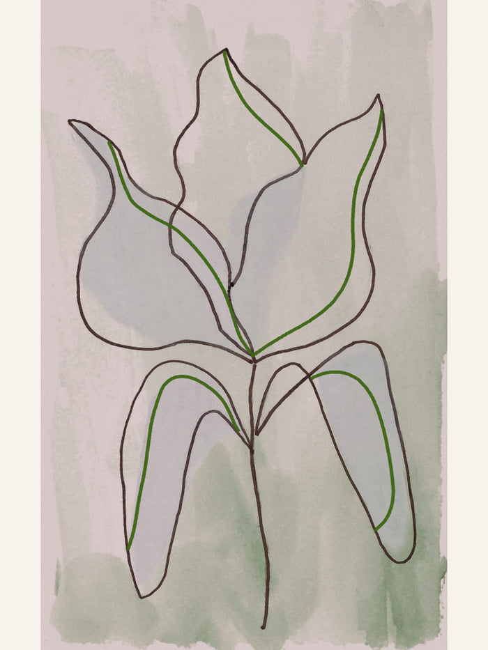 Affiche Tulip Greige – affiche et impression d’art