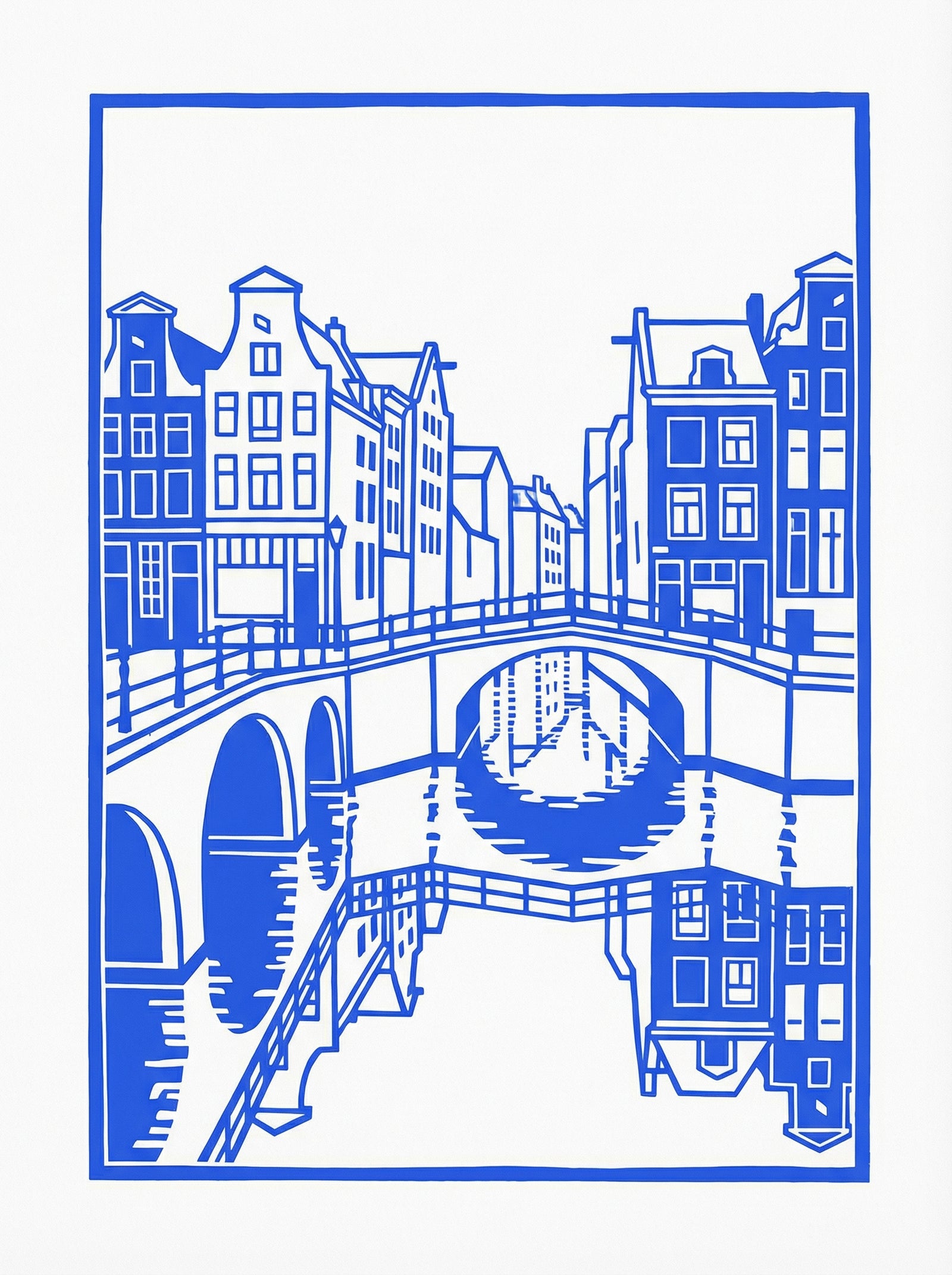 Poster in black frame