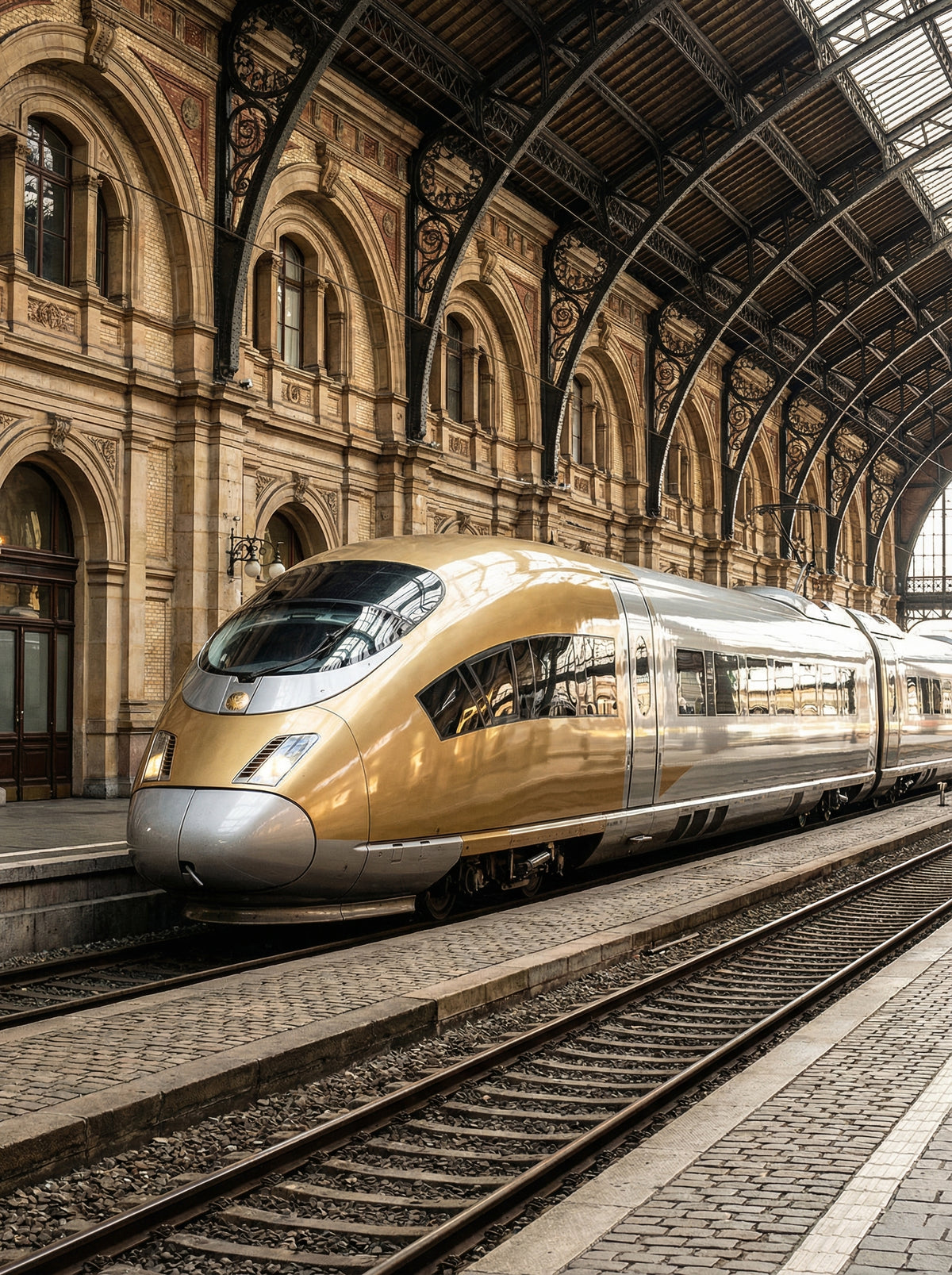 Poster in black frame