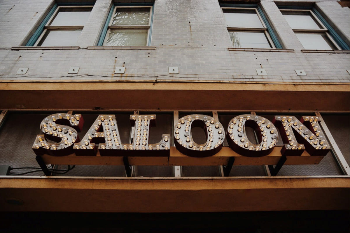Ventura Saloon Poster – poster and art print