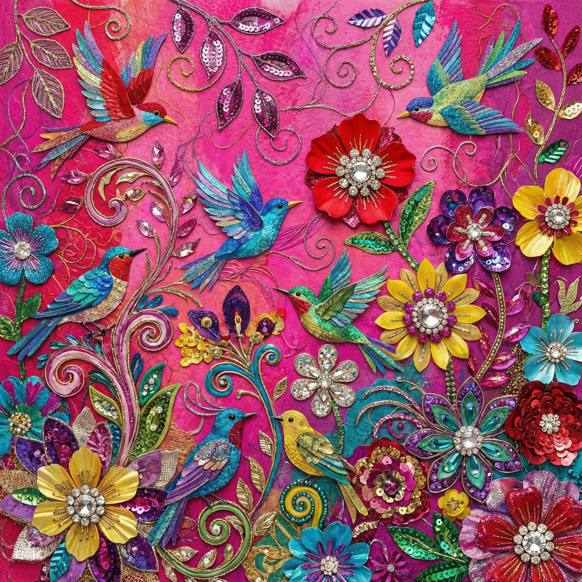 Poster in black frame