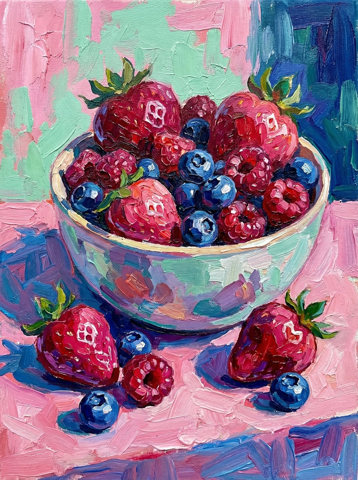 Poster in black frame