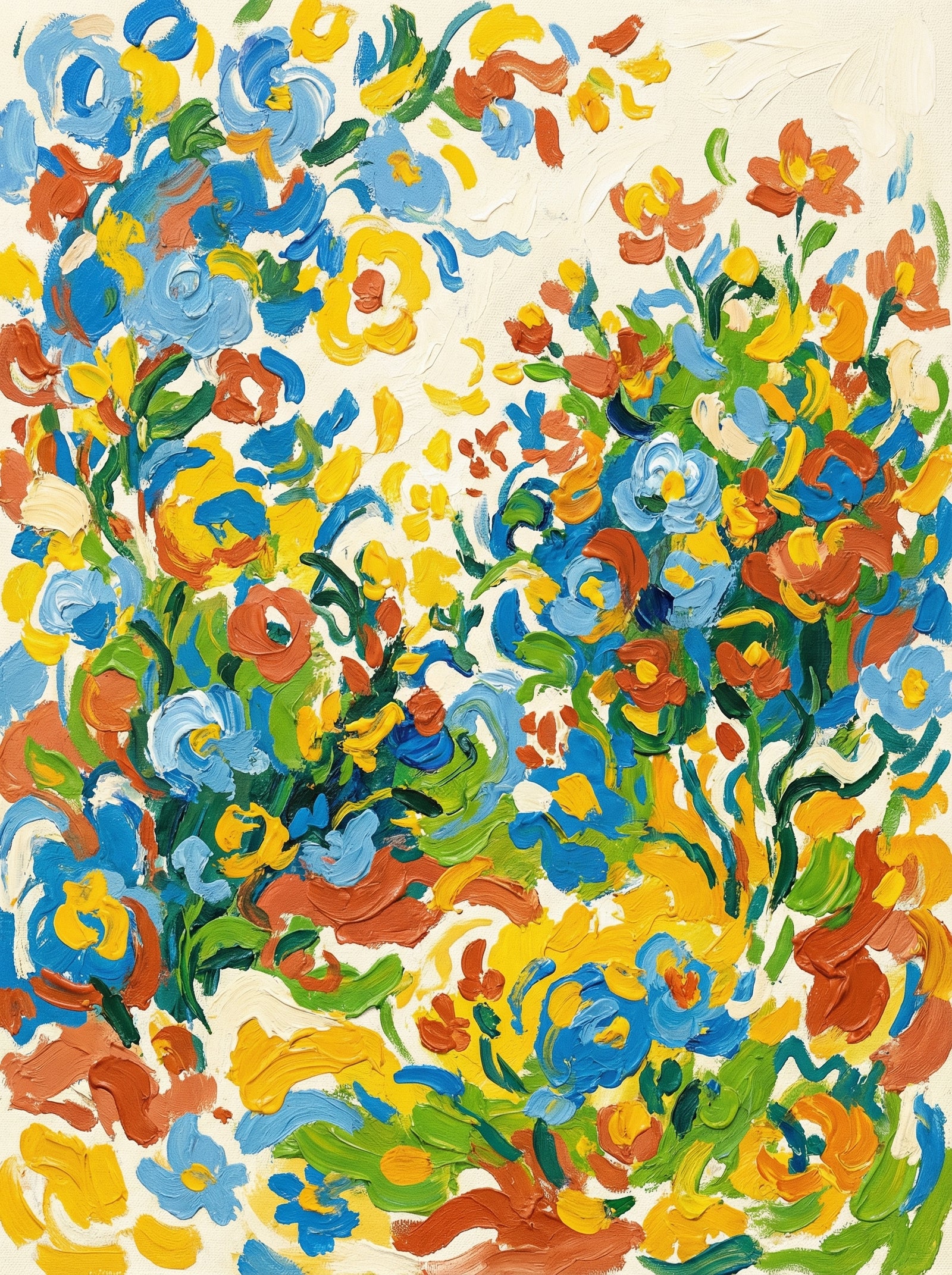 Poster in black frame