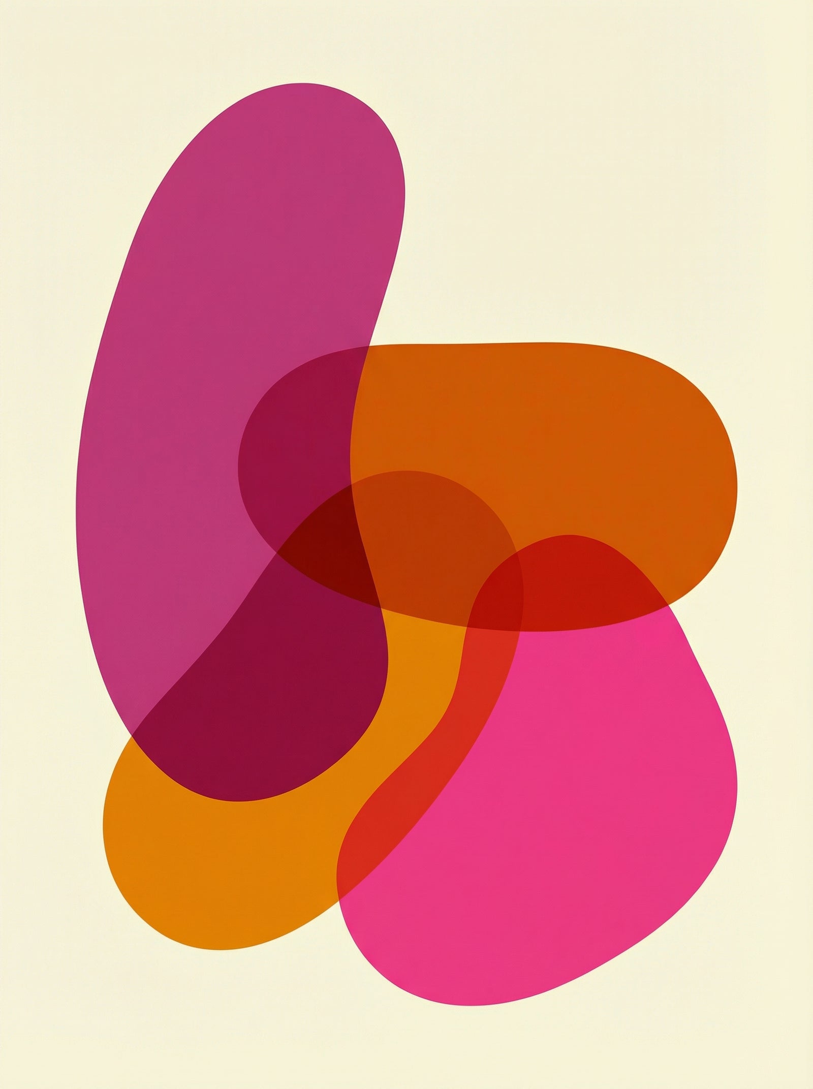 Poster in black frame