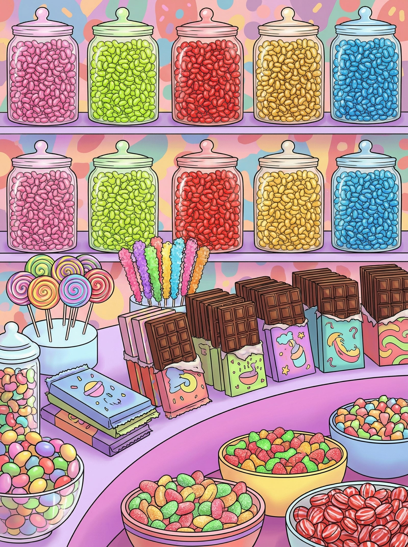 Poster in black frame