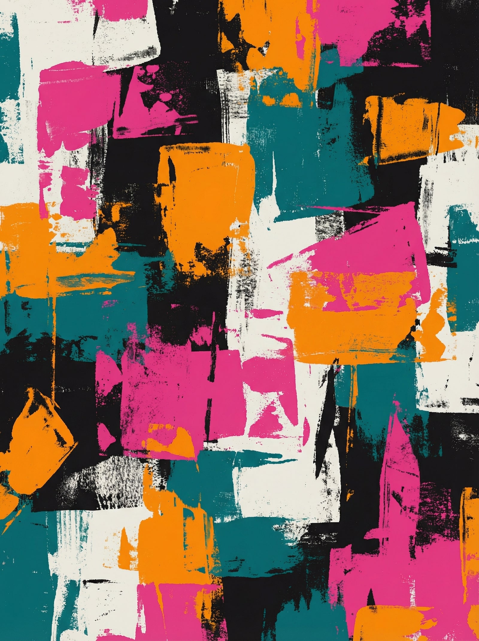 Poster in black frame