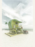 Vintage Florida Flair at Miami Beach Poster – poster and art print
