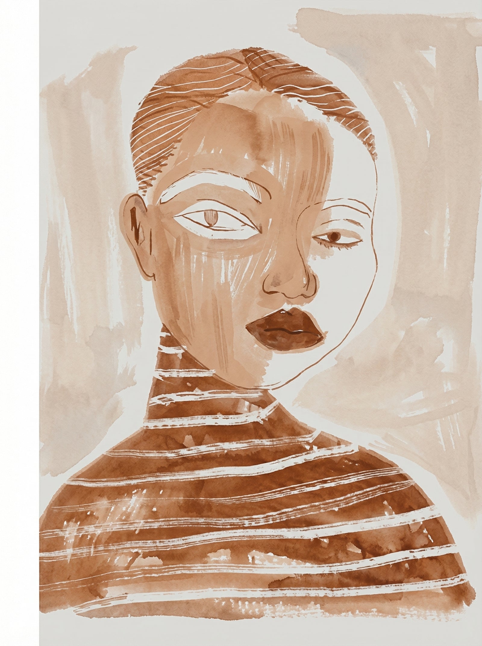 Poster in black frame