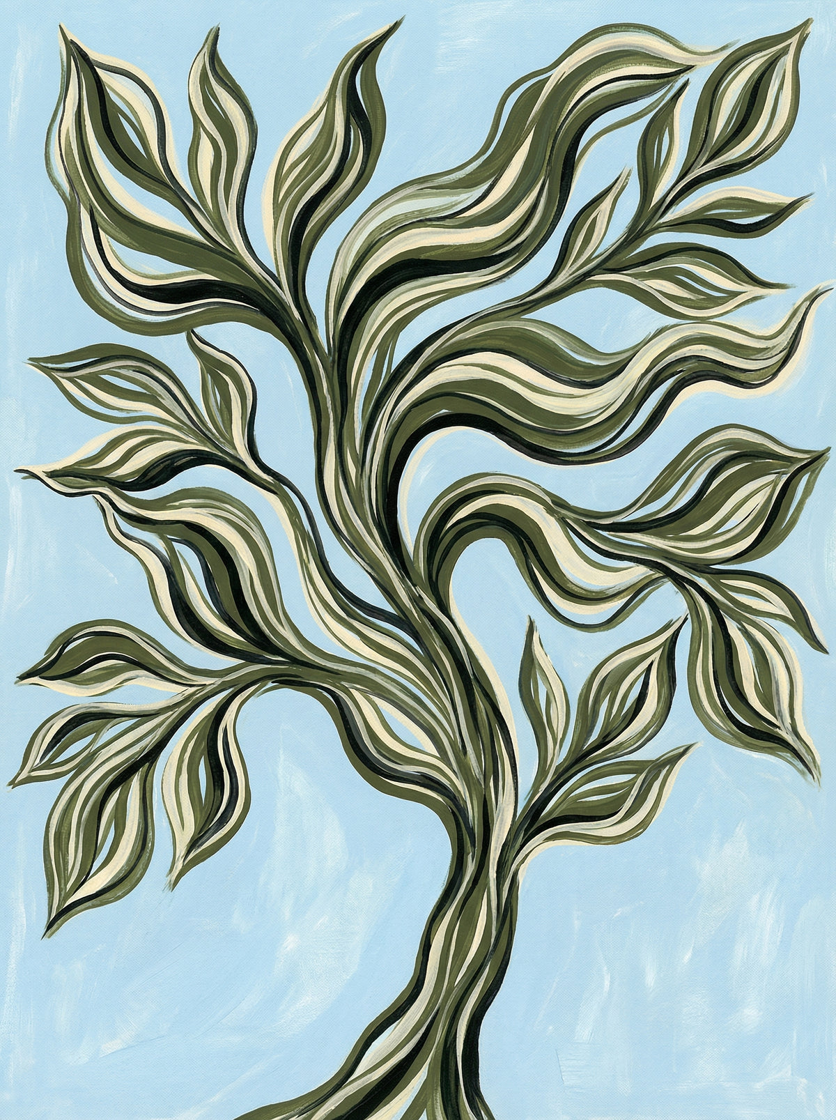 Poster in black frame