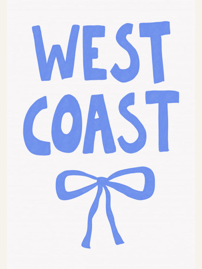 West Coast Poster – poster and art print