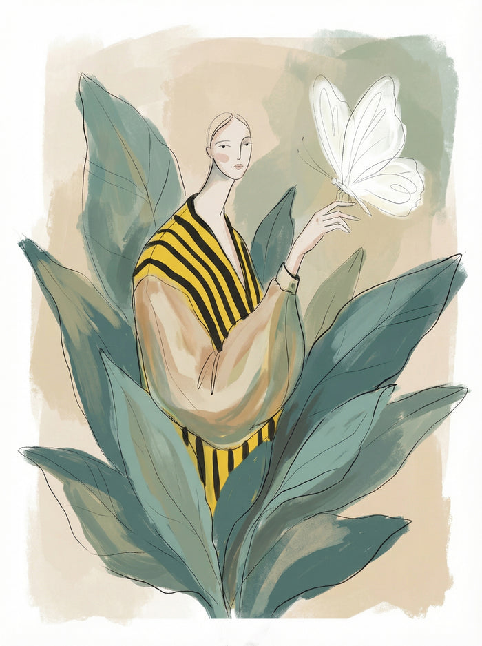 Whimsical Bloom – plakat og kunsttryk