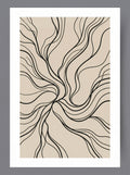 Poster in black frame