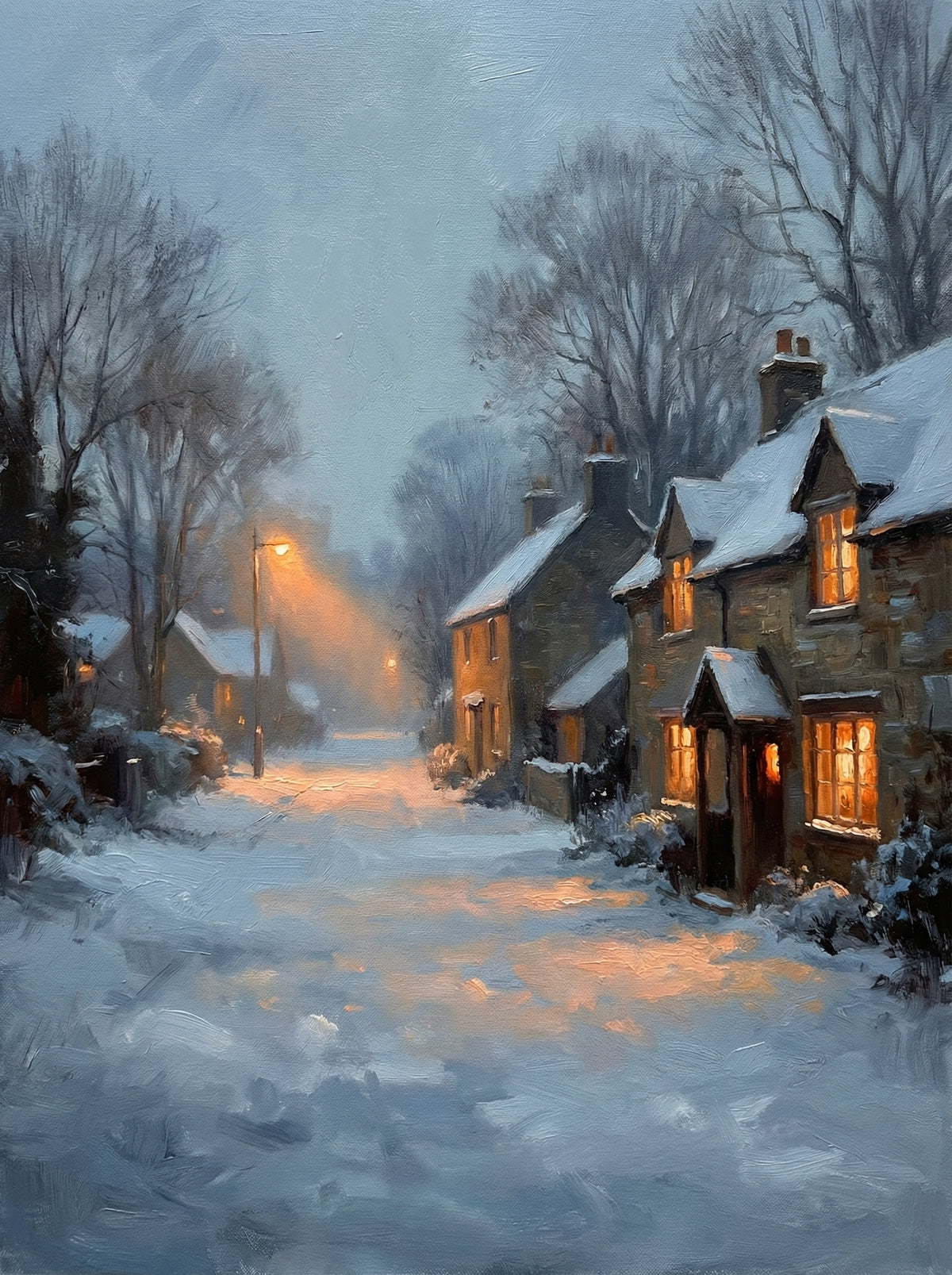 Poster in black frame